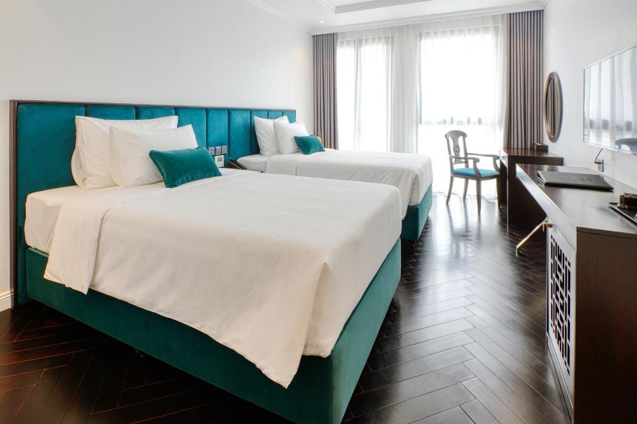 The Almin Hotel Ha Long Bagian luar foto