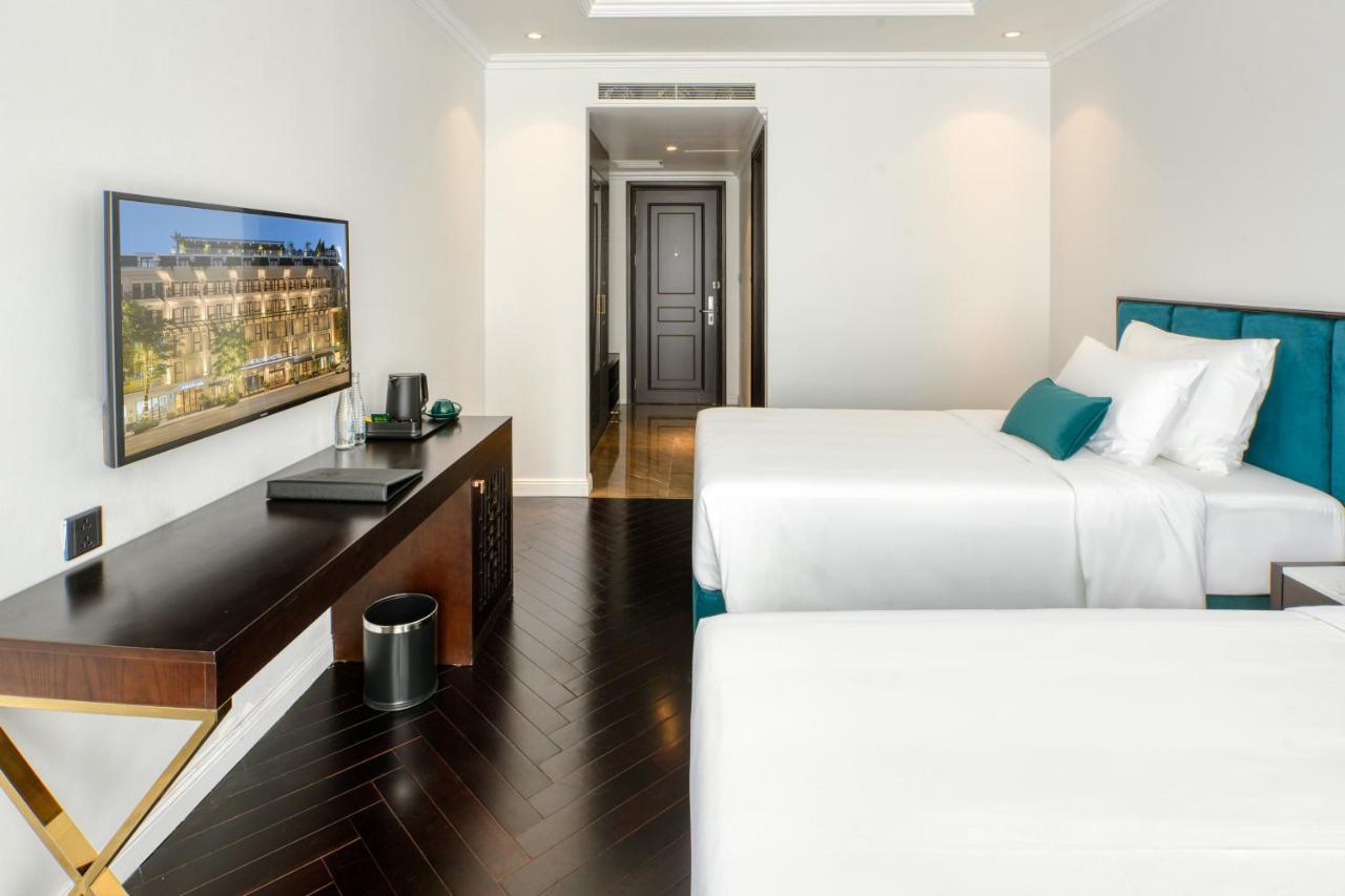 The Almin Hotel Ha Long Bagian luar foto