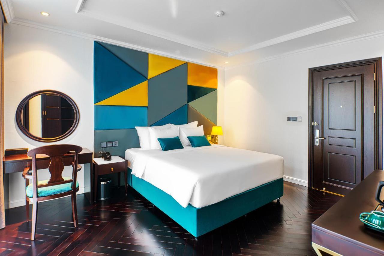 The Almin Hotel Ha Long Bagian luar foto